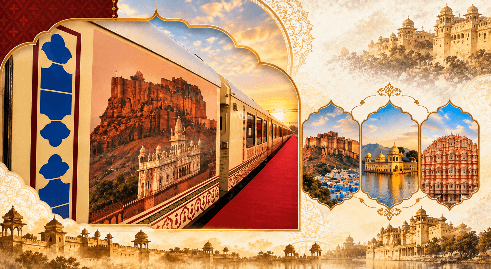 Palace on Wheels Train