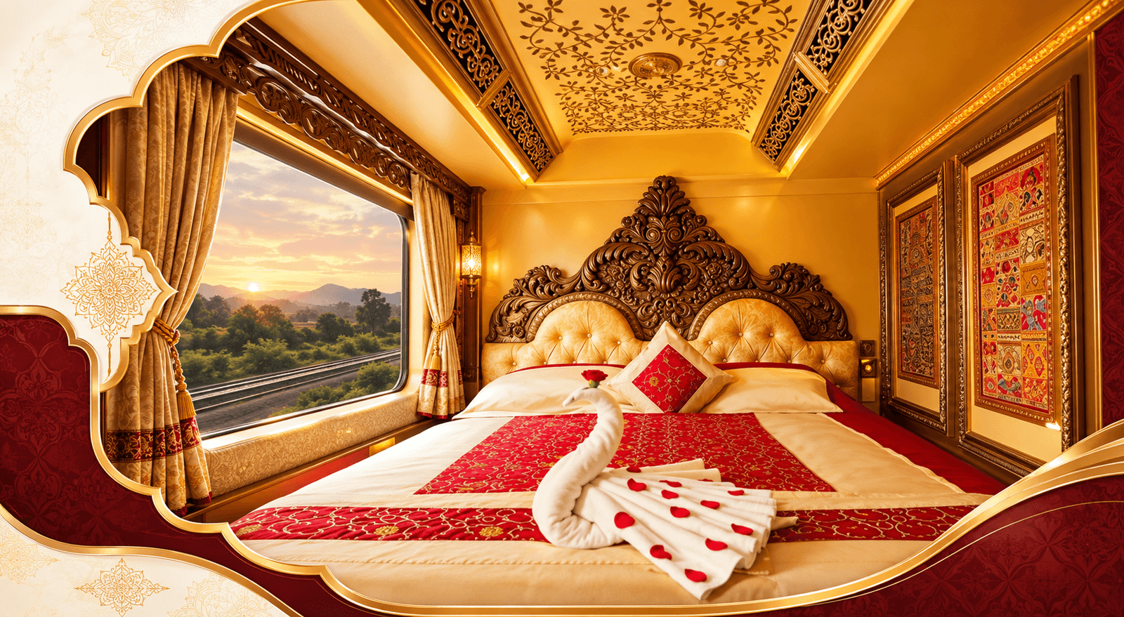 Luxury Palace on Wheels Cabin